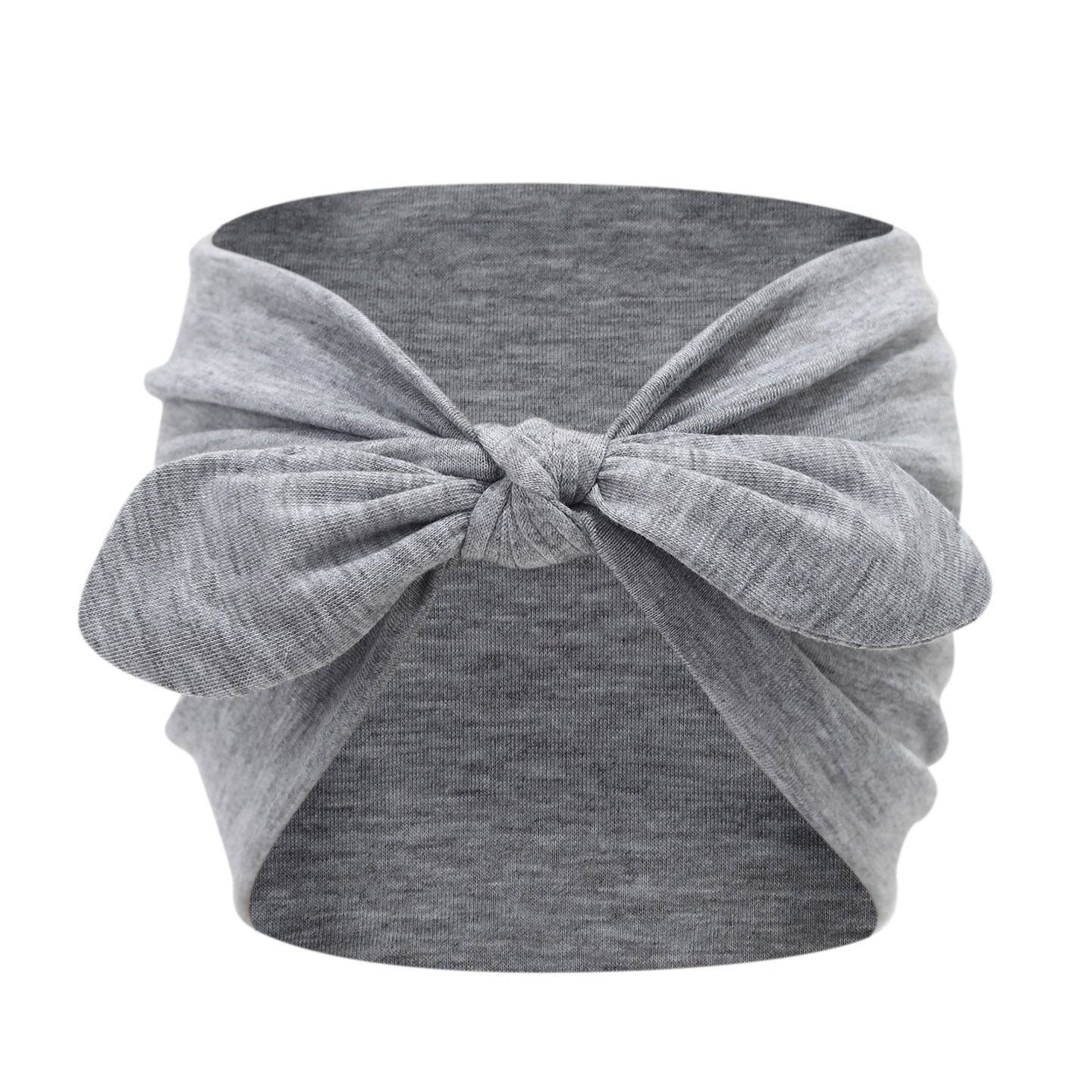 Wide-edge rabbit-ear hairband - solid color elastic yoga sports headband