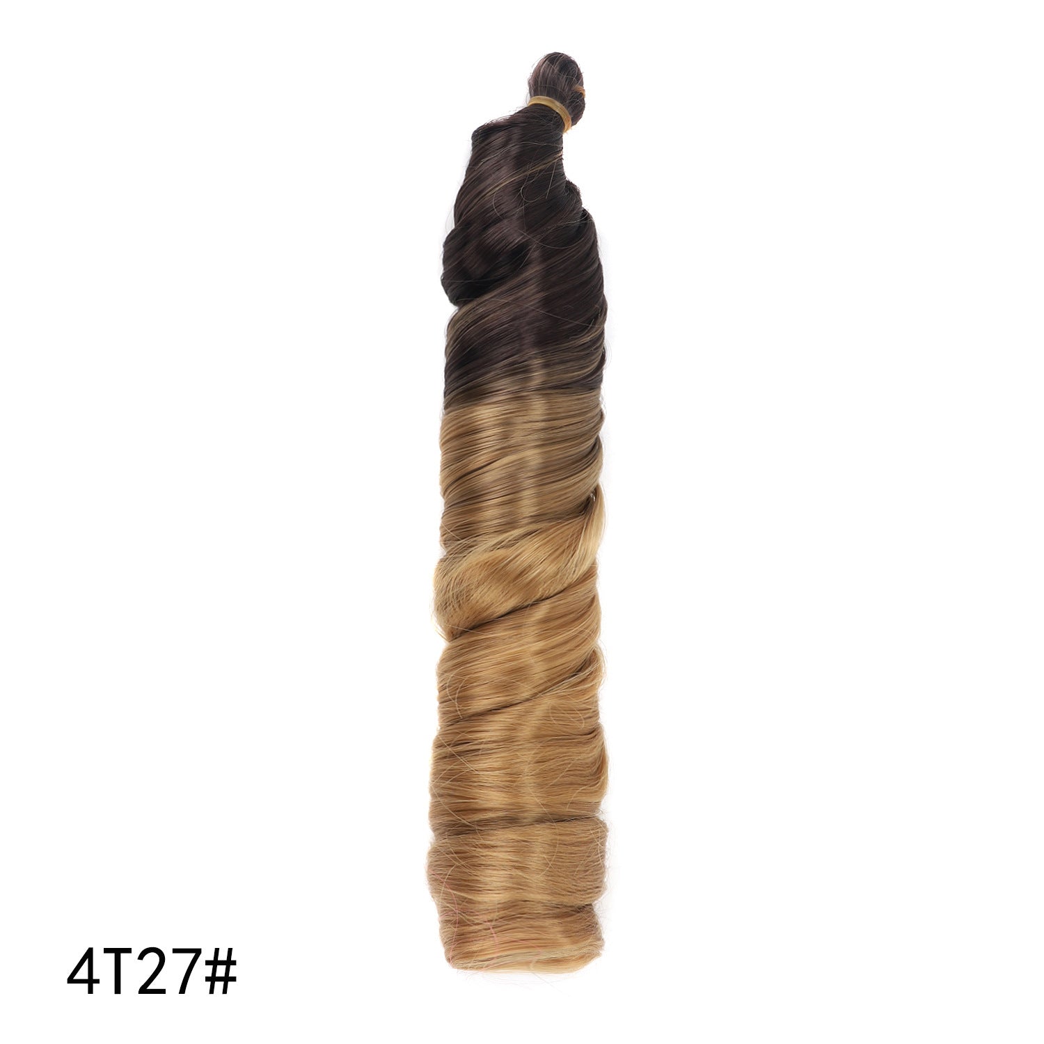 Crochet hair tubes curved wigs braids