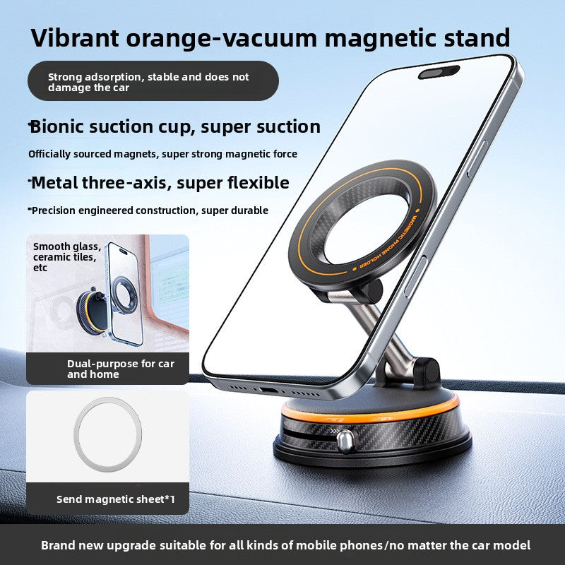 Rotating Magnetic Car Phone Holder with Wireless Charging
