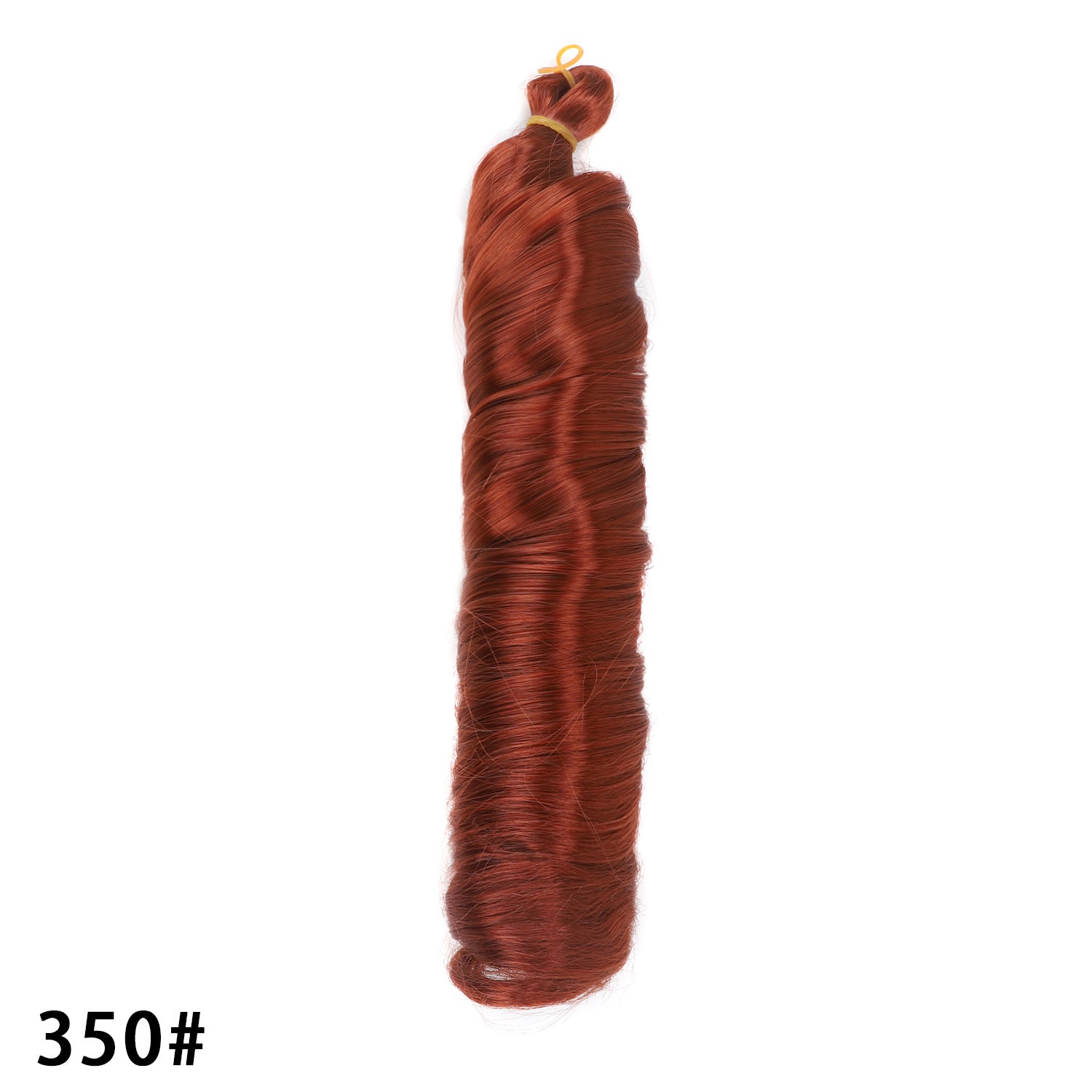 Crochet hair tubes curved wigs braids