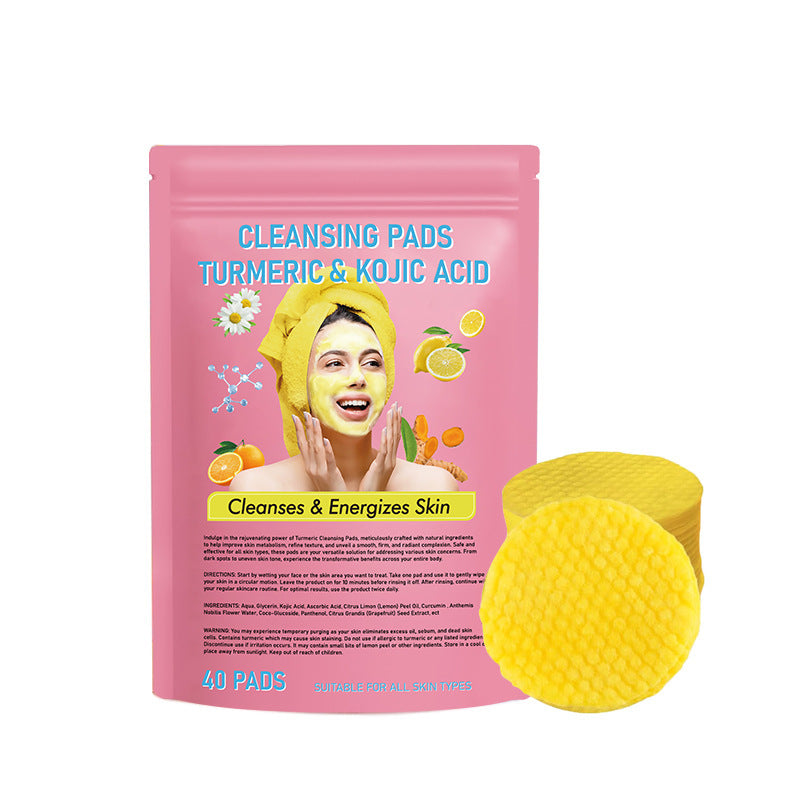 Turmeric Kojic Acid Facial Cleansing Pad