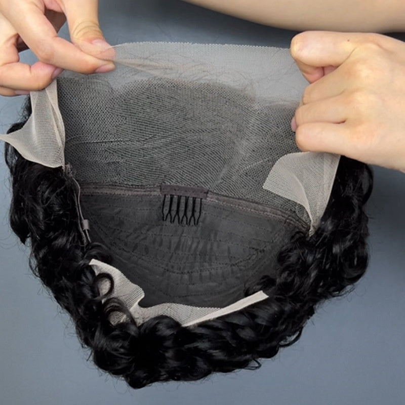 Short Curly Human Hair Wigs