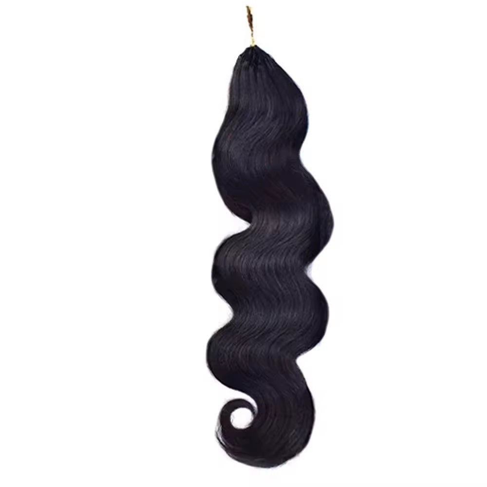 Feather Crochet Human Hair Braiding Extensions