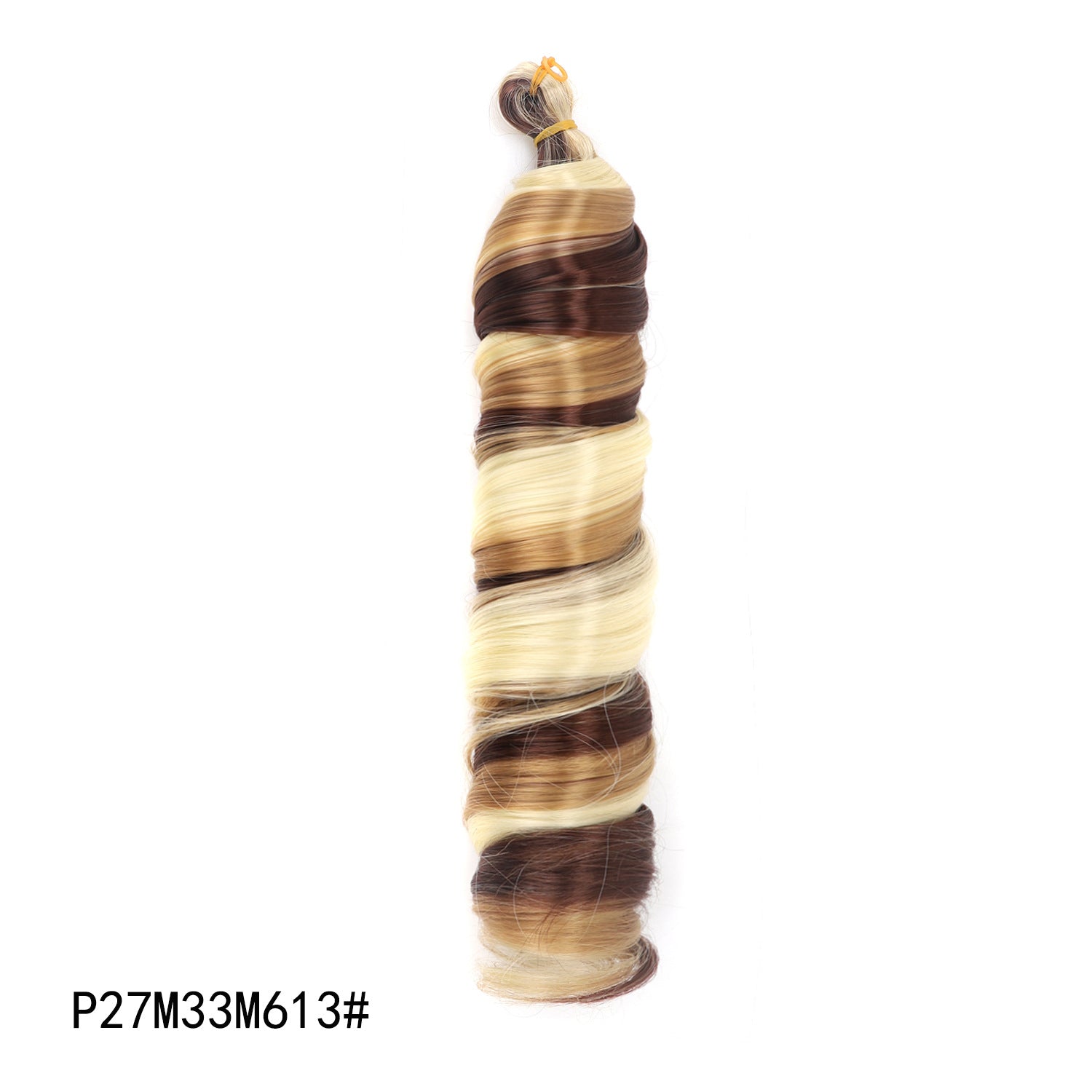 Crochet hair tubes curved wigs braids