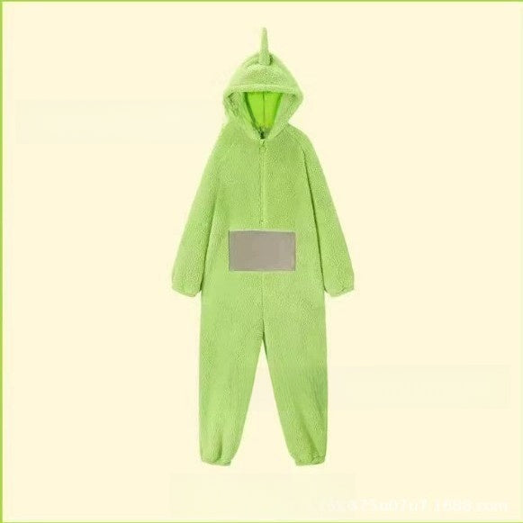 2025 New Flannel Cartoon Animal Onesie Pajamas for Couples