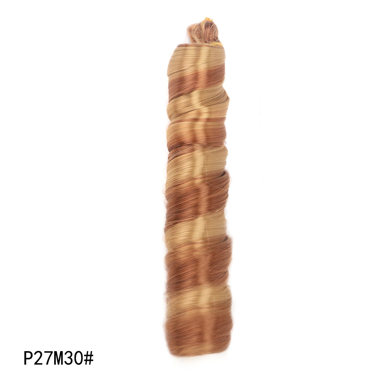 Crochet hair tubes curved wigs braids