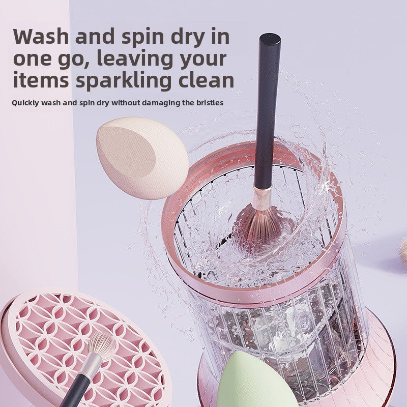 Makeup brush cleaner