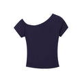 Off-shoulder short sleeve
