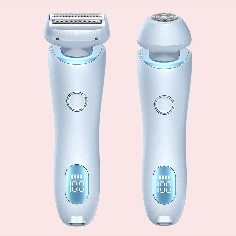 Ladies' hair trimming and shaving instrument