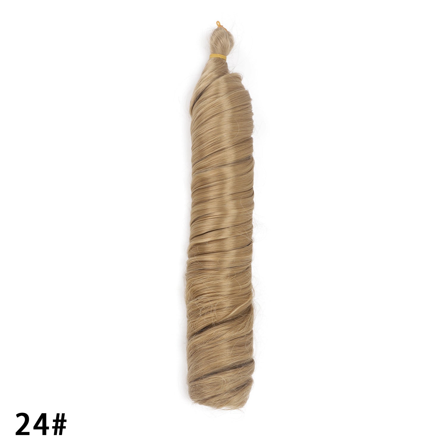 Crochet hair tubes curved wigs braids