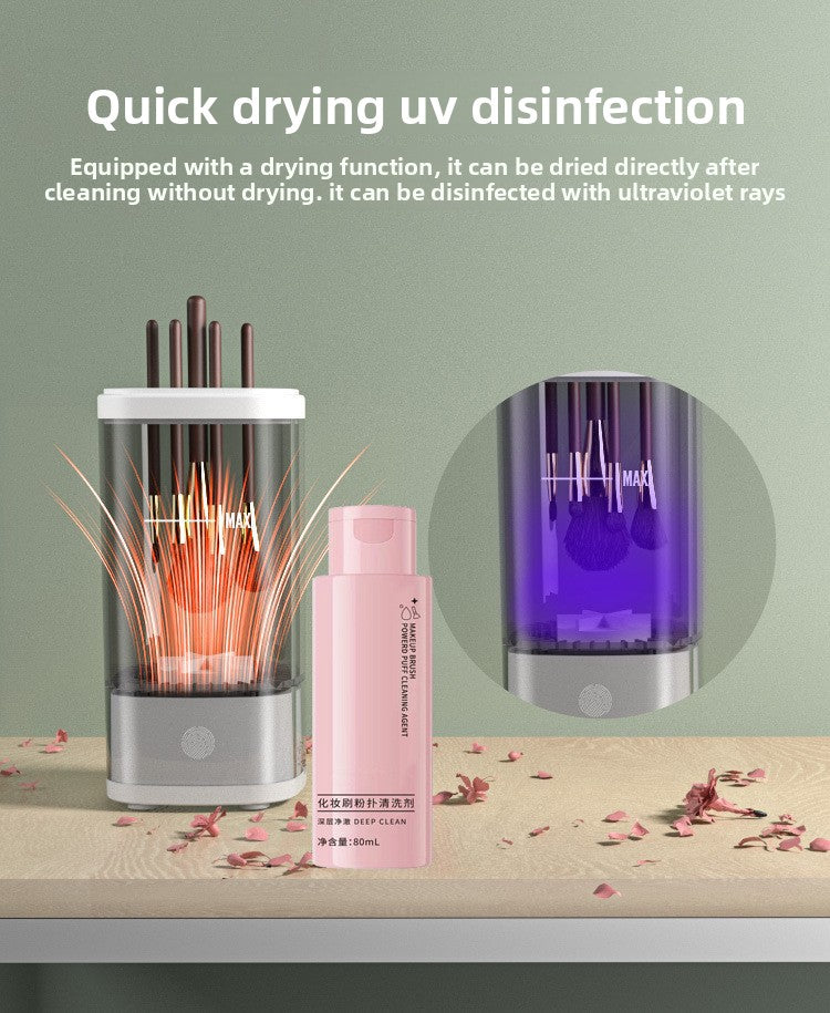 Automatic Makeup Brush Cleaner and Dryer