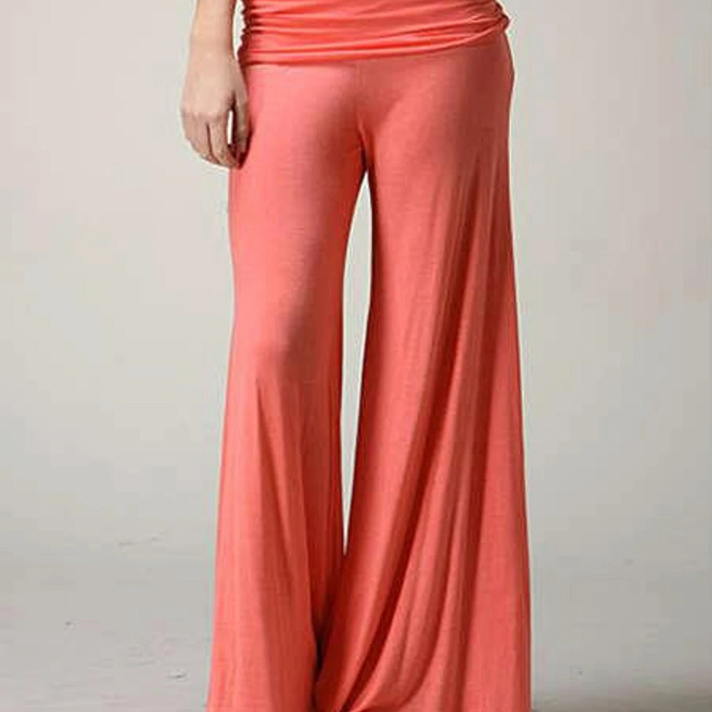 Wide-Leg Yoga Pants
