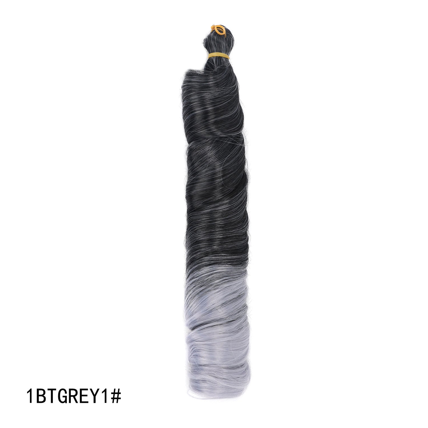 Crochet hair tubes curved wigs braids