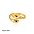 Drop Ring Opening Ring Finger Ring