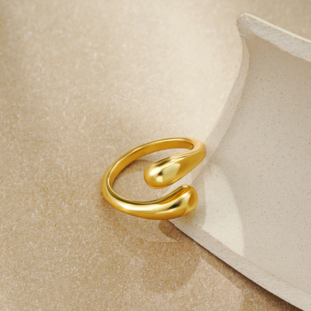 Drop Ring Opening Ring Finger Ring