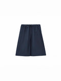 Casual Elastic Waist Loose Fit Shorts