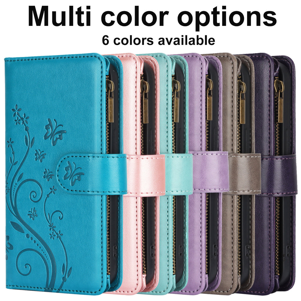 Creative Butterfly Zipper Bag Compatible with iPhone 17 Pro
