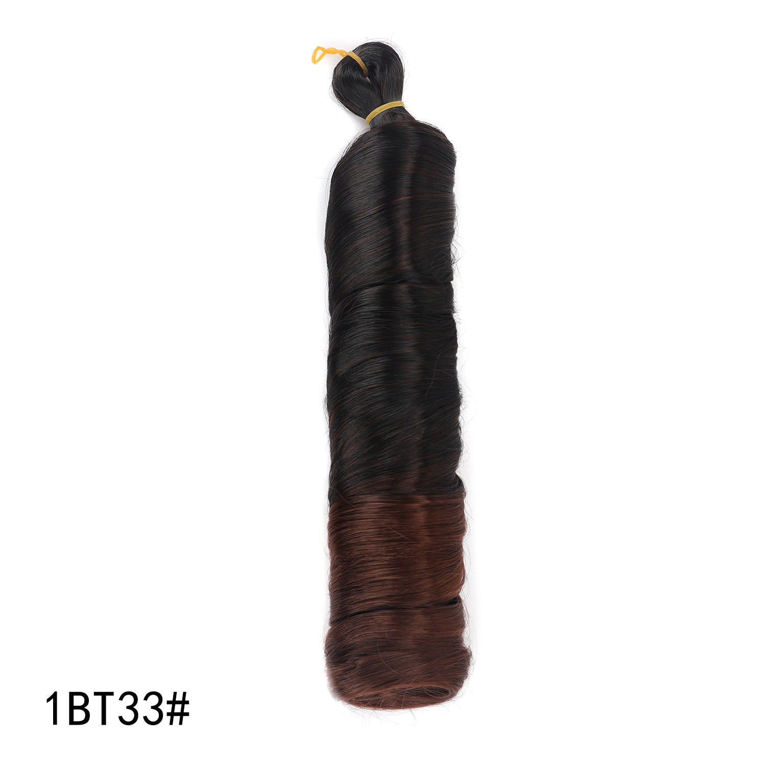 Crochet hair tubes curved wigs braids