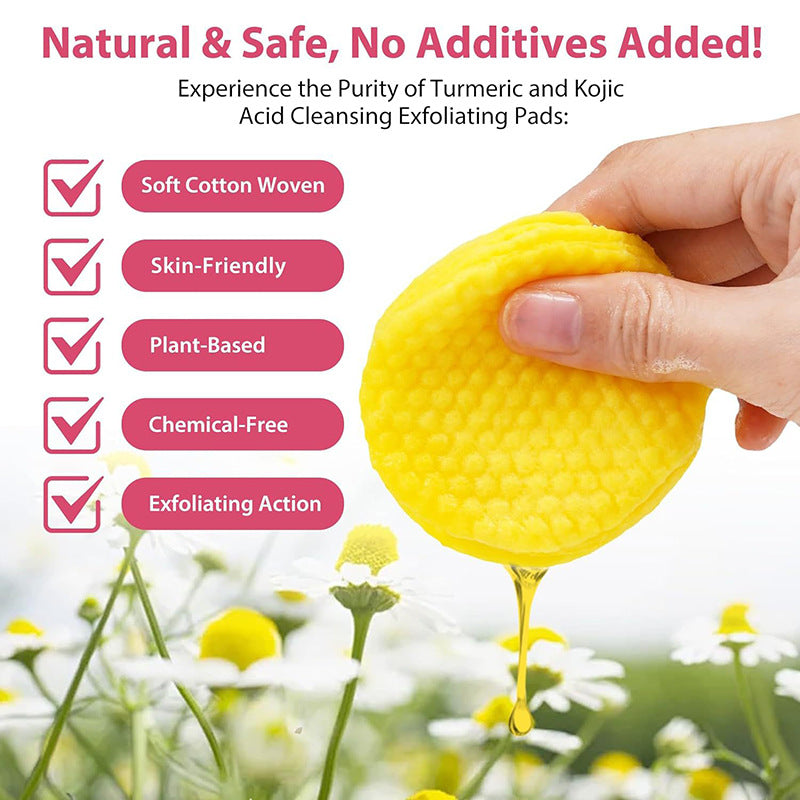 Turmeric Kojic Acid Facial Cleansing Pad