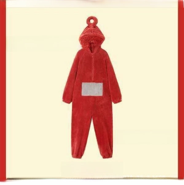 2025 New Flannel Cartoon Animal Onesie Pajamas for Couples