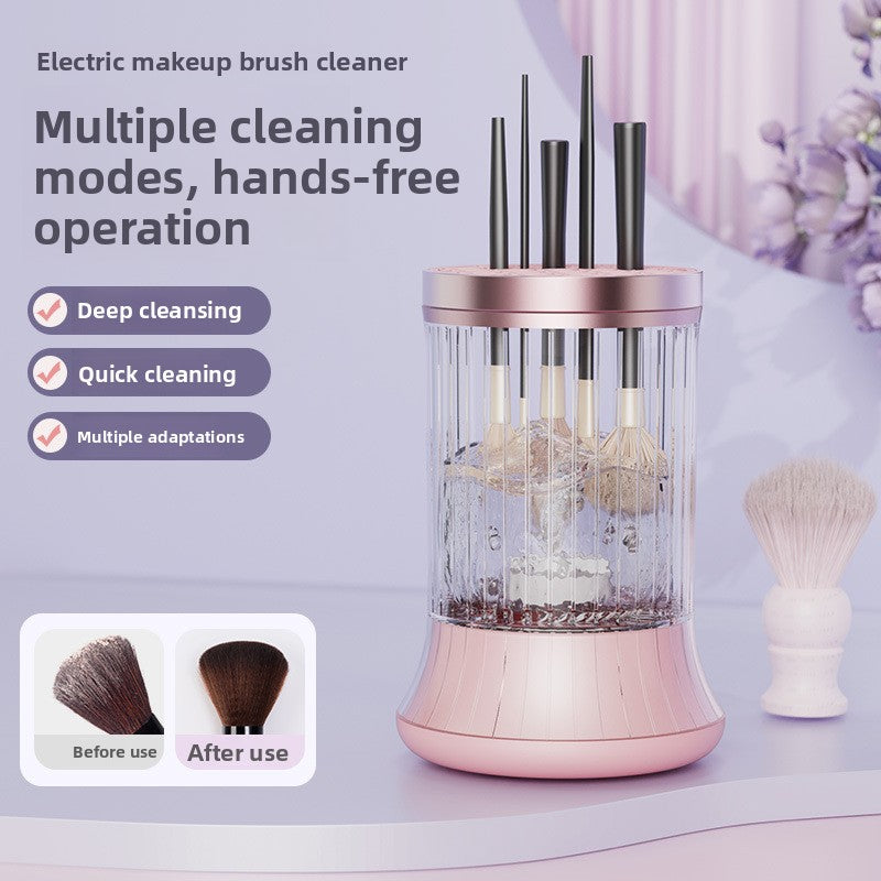Makeup brush cleaner