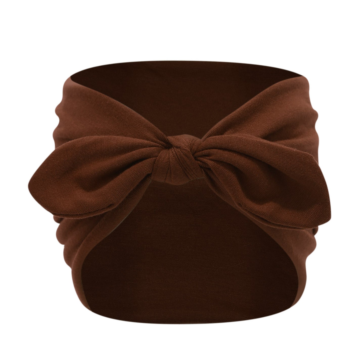 Wide-edge rabbit-ear hairband - solid color elastic yoga sports headband